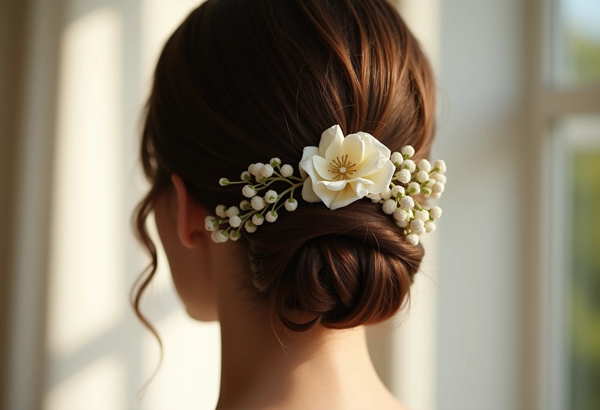 chignon mariage