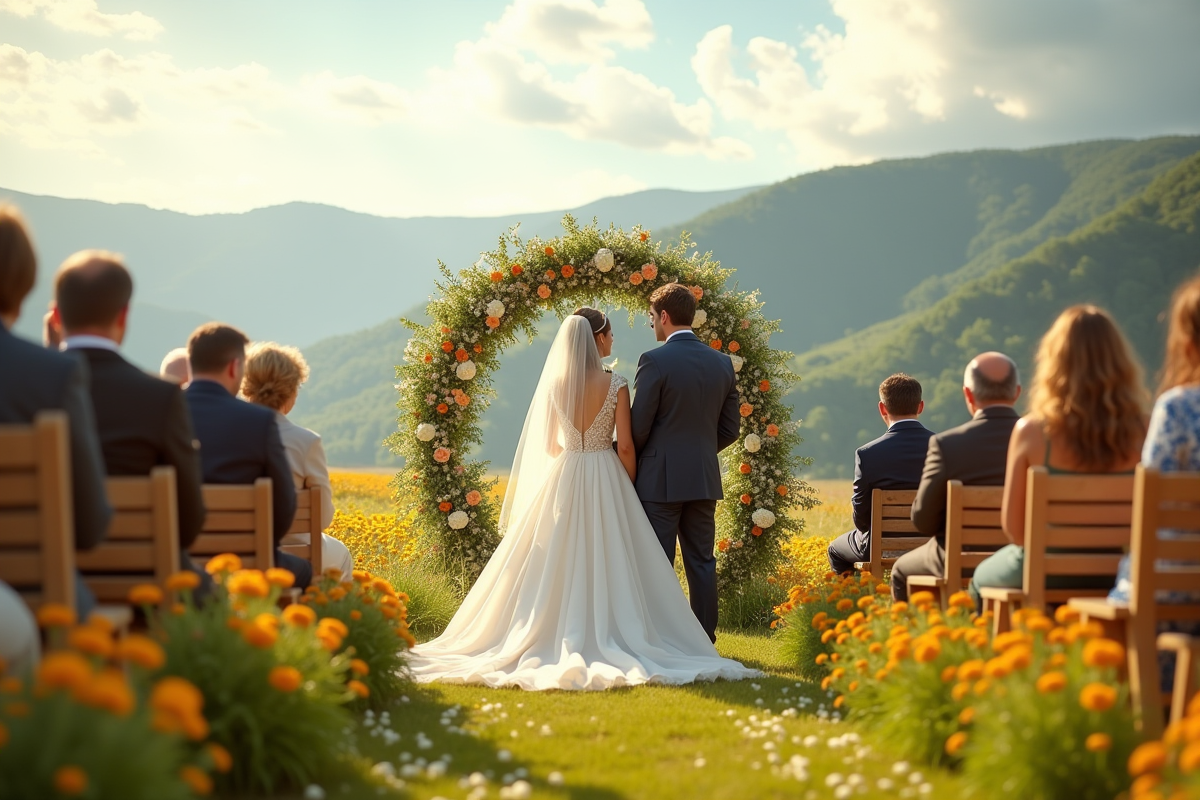 mariage champêtre